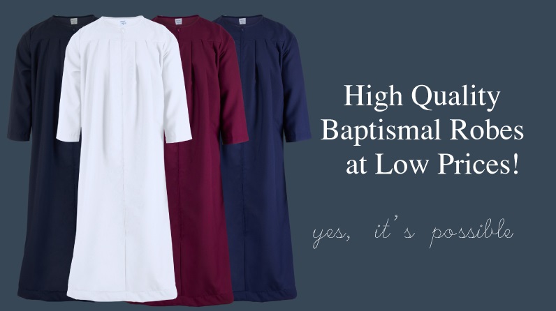 High Quality Baptismal Robes